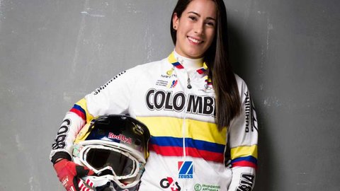 Mariana Pajón medalla de plata en BMX